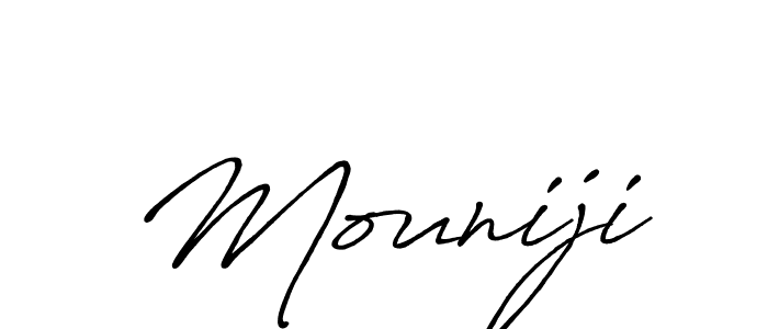 Once you've used our free online signature maker to create your best signature Antro_Vectra_Bolder style, it's time to enjoy all of the benefits that Mouniji name signing documents. Mouniji signature style 7 images and pictures png