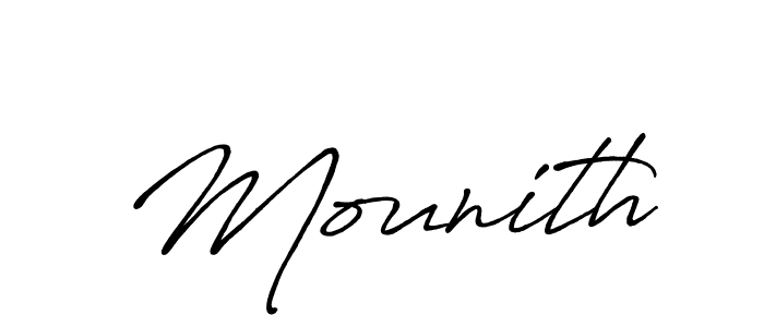Here are the top 10 professional signature styles for the name Mounith. These are the best autograph styles you can use for your name. Mounith signature style 7 images and pictures png