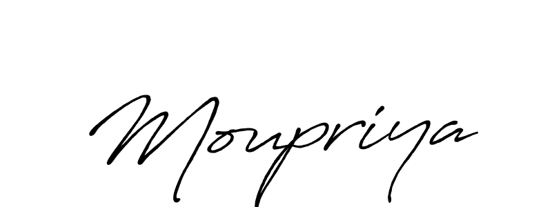 if you are searching for the best signature style for your name Moupriya. so please give up your signature search. here we have designed multiple signature styles  using Antro_Vectra_Bolder. Moupriya signature style 7 images and pictures png