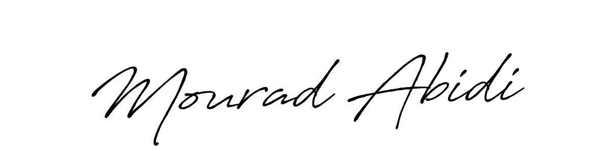 You can use this online signature creator to create a handwritten signature for the name Mourad Abidi. This is the best online autograph maker. Mourad Abidi signature style 7 images and pictures png