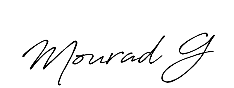 Make a short Mourad G signature style. Manage your documents anywhere anytime using Antro_Vectra_Bolder. Create and add eSignatures, submit forms, share and send files easily. Mourad G signature style 7 images and pictures png