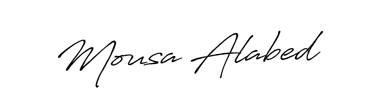 How to Draw Mousa Alabed signature style? Antro_Vectra_Bolder is a latest design signature styles for name Mousa Alabed. Mousa Alabed signature style 7 images and pictures png