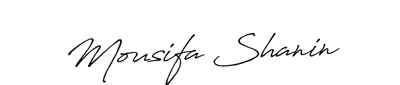 It looks lik you need a new signature style for name Mousifa Shanin. Design unique handwritten (Antro_Vectra_Bolder) signature with our free signature maker in just a few clicks. Mousifa Shanin signature style 7 images and pictures png