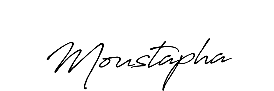 How to make Moustapha name signature. Use Antro_Vectra_Bolder style for creating short signs online. This is the latest handwritten sign. Moustapha signature style 7 images and pictures png