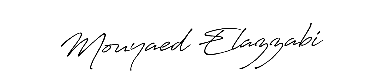 This is the best signature style for the Mouyaed Elazzabi name. Also you like these signature font (Antro_Vectra_Bolder). Mix name signature. Mouyaed Elazzabi signature style 7 images and pictures png