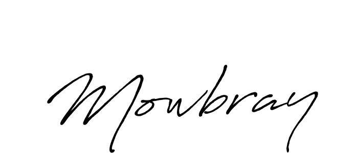 How to make Mowbray name signature. Use Antro_Vectra_Bolder style for creating short signs online. This is the latest handwritten sign. Mowbray signature style 7 images and pictures png