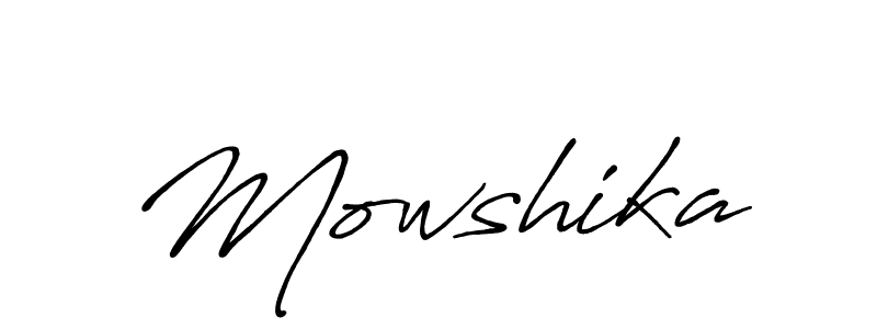 Once you've used our free online signature maker to create your best signature Antro_Vectra_Bolder style, it's time to enjoy all of the benefits that Mowshika name signing documents. Mowshika signature style 7 images and pictures png