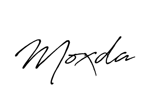 How to make Moxda signature? Antro_Vectra_Bolder is a professional autograph style. Create handwritten signature for Moxda name. Moxda signature style 7 images and pictures png