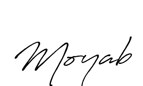 Similarly Antro_Vectra_Bolder is the best handwritten signature design. Signature creator online .You can use it as an online autograph creator for name Moyab. Moyab signature style 7 images and pictures png