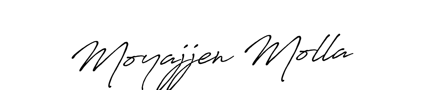 How to Draw Moyajjen Molla signature style? Antro_Vectra_Bolder is a latest design signature styles for name Moyajjen Molla. Moyajjen Molla signature style 7 images and pictures png