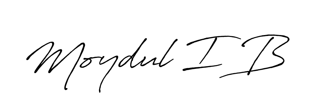 You should practise on your own different ways (Antro_Vectra_Bolder) to write your name (Moydul I B) in signature. don't let someone else do it for you. Moydul I B signature style 7 images and pictures png