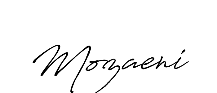 You should practise on your own different ways (Antro_Vectra_Bolder) to write your name (Mozaeni) in signature. don't let someone else do it for you. Mozaeni signature style 7 images and pictures png