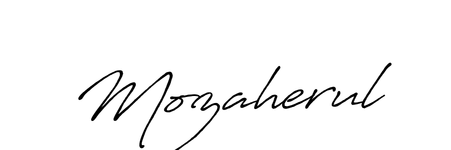 Antro_Vectra_Bolder is a professional signature style that is perfect for those who want to add a touch of class to their signature. It is also a great choice for those who want to make their signature more unique. Get Mozaherul name to fancy signature for free. Mozaherul signature style 7 images and pictures png