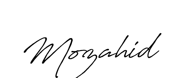 It looks lik you need a new signature style for name Mozahid. Design unique handwritten (Antro_Vectra_Bolder) signature with our free signature maker in just a few clicks. Mozahid signature style 7 images and pictures png