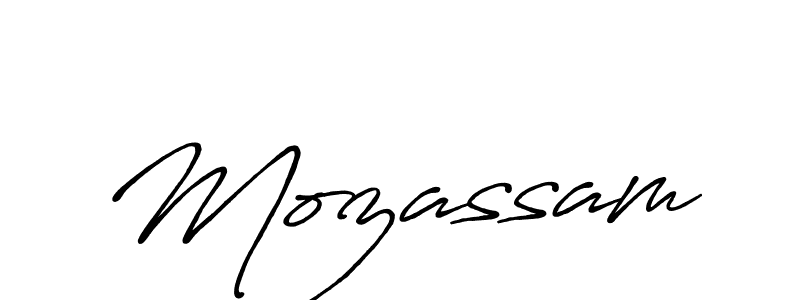 if you are searching for the best signature style for your name Mozassam. so please give up your signature search. here we have designed multiple signature styles  using Antro_Vectra_Bolder. Mozassam signature style 7 images and pictures png