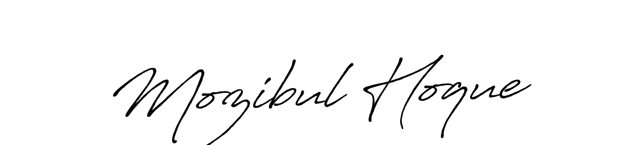 if you are searching for the best signature style for your name Mozibul Hoque. so please give up your signature search. here we have designed multiple signature styles  using Antro_Vectra_Bolder. Mozibul Hoque signature style 7 images and pictures png