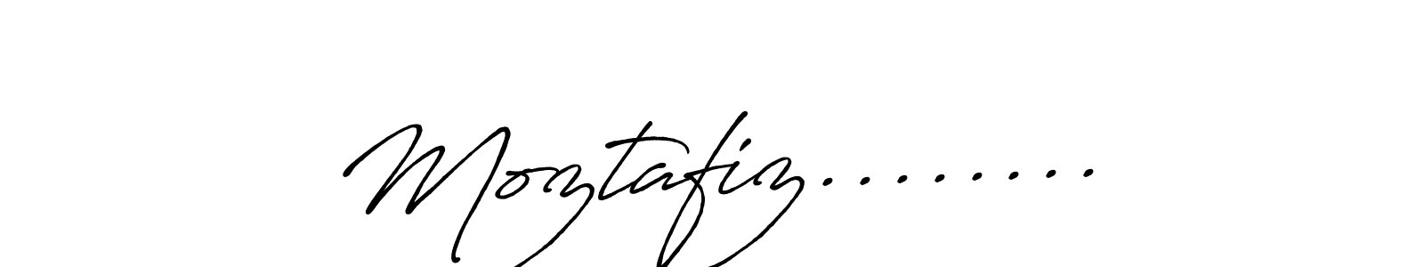 How to make Moztafiz........ name signature. Use Antro_Vectra_Bolder style for creating short signs online. This is the latest handwritten sign. Moztafiz........ signature style 7 images and pictures png