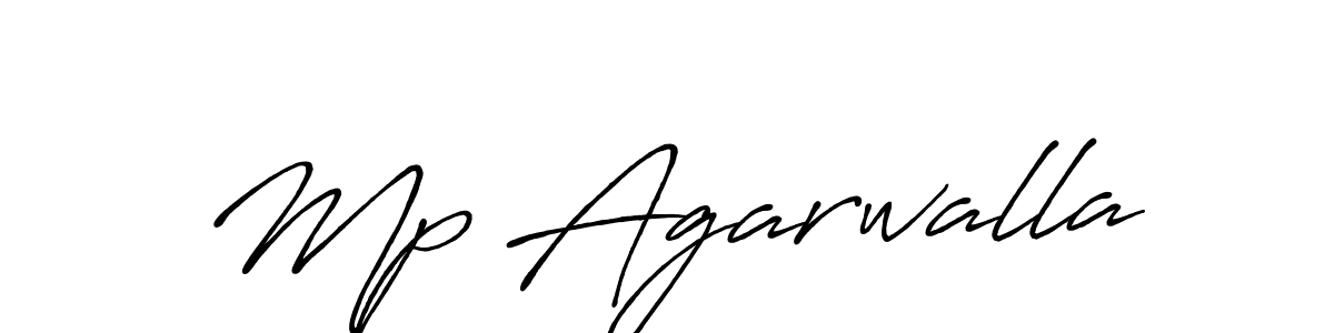 Make a beautiful signature design for name Mp Agarwalla. Use this online signature maker to create a handwritten signature for free. Mp Agarwalla signature style 7 images and pictures png