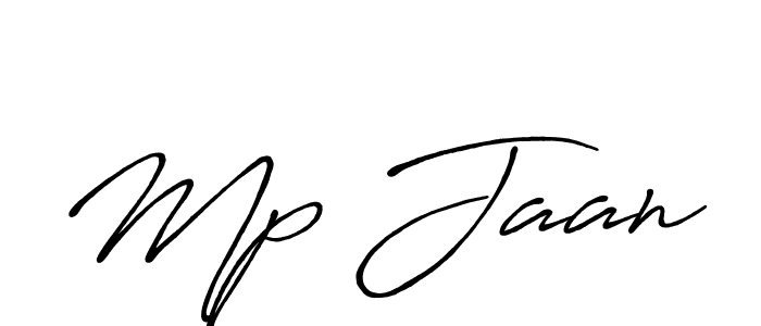 Design your own signature with our free online signature maker. With this signature software, you can create a handwritten (Antro_Vectra_Bolder) signature for name Mp Jaan. Mp Jaan signature style 7 images and pictures png