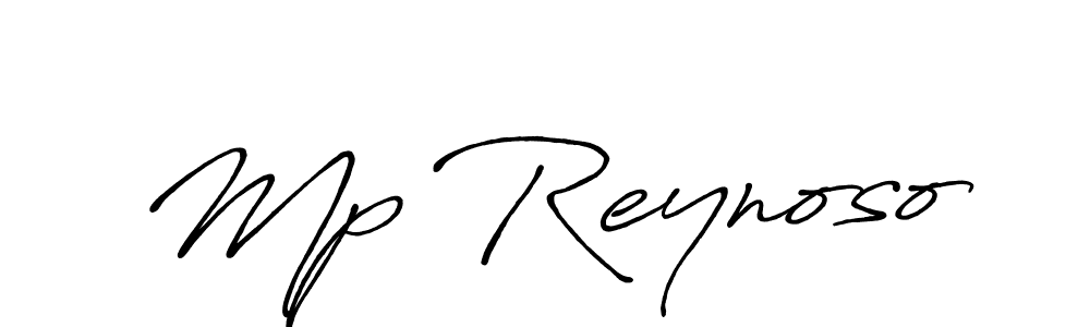 Design your own signature with our free online signature maker. With this signature software, you can create a handwritten (Antro_Vectra_Bolder) signature for name Mp Reynoso. Mp Reynoso signature style 7 images and pictures png