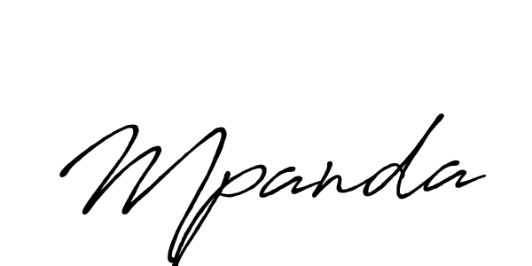 It looks lik you need a new signature style for name Mpanda. Design unique handwritten (Antro_Vectra_Bolder) signature with our free signature maker in just a few clicks. Mpanda signature style 7 images and pictures png