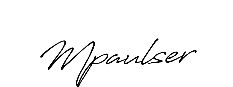 You should practise on your own different ways (Antro_Vectra_Bolder) to write your name (Mpaulser) in signature. don't let someone else do it for you. Mpaulser signature style 7 images and pictures png