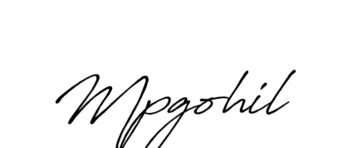 Make a beautiful signature design for name Mpgohil. Use this online signature maker to create a handwritten signature for free. Mpgohil signature style 7 images and pictures png