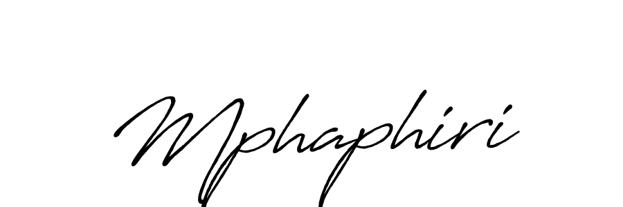 How to make Mphaphiri name signature. Use Antro_Vectra_Bolder style for creating short signs online. This is the latest handwritten sign. Mphaphiri signature style 7 images and pictures png