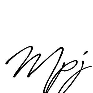 Best and Professional Signature Style for Mpj. Antro_Vectra_Bolder Best Signature Style Collection. Mpj signature style 7 images and pictures png