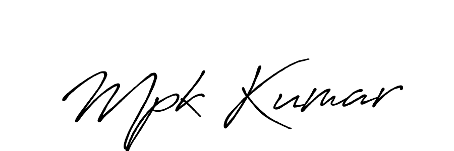 How to Draw Mpk Kumar signature style? Antro_Vectra_Bolder is a latest design signature styles for name Mpk Kumar. Mpk Kumar signature style 7 images and pictures png
