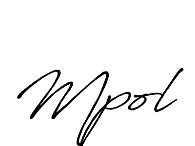 Antro_Vectra_Bolder is a professional signature style that is perfect for those who want to add a touch of class to their signature. It is also a great choice for those who want to make their signature more unique. Get Mpol name to fancy signature for free. Mpol signature style 7 images and pictures png