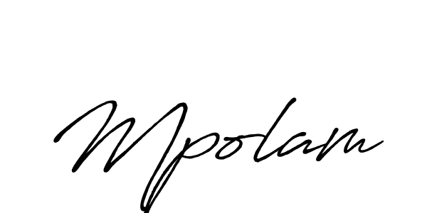 See photos of Mpolam official signature by Spectra . Check more albums & portfolios. Read reviews & check more about Antro_Vectra_Bolder font. Mpolam signature style 7 images and pictures png