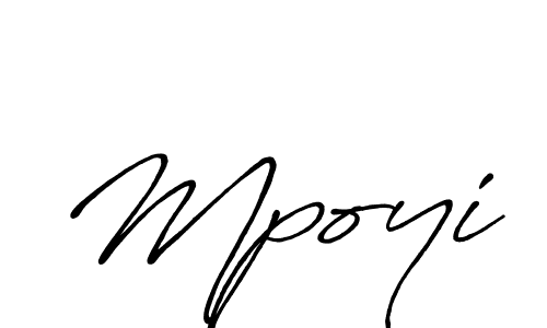 Once you've used our free online signature maker to create your best signature Antro_Vectra_Bolder style, it's time to enjoy all of the benefits that Mpoyi name signing documents. Mpoyi signature style 7 images and pictures png