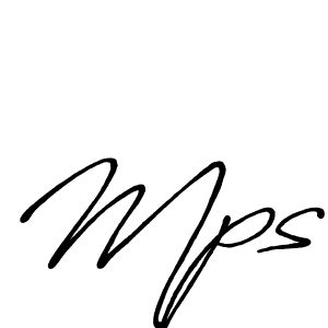 How to make Mps name signature. Use Antro_Vectra_Bolder style for creating short signs online. This is the latest handwritten sign. Mps signature style 7 images and pictures png