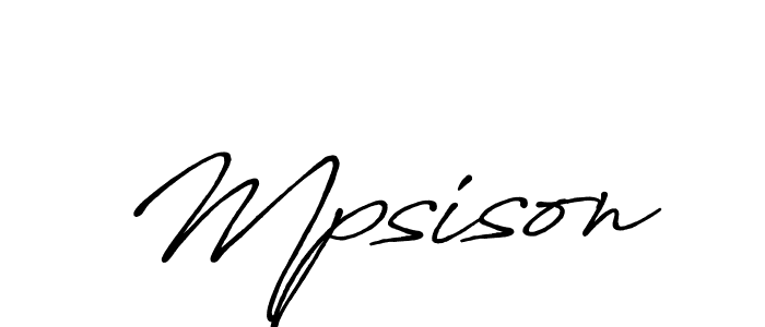 See photos of Mpsison official signature by Spectra . Check more albums & portfolios. Read reviews & check more about Antro_Vectra_Bolder font. Mpsison signature style 7 images and pictures png