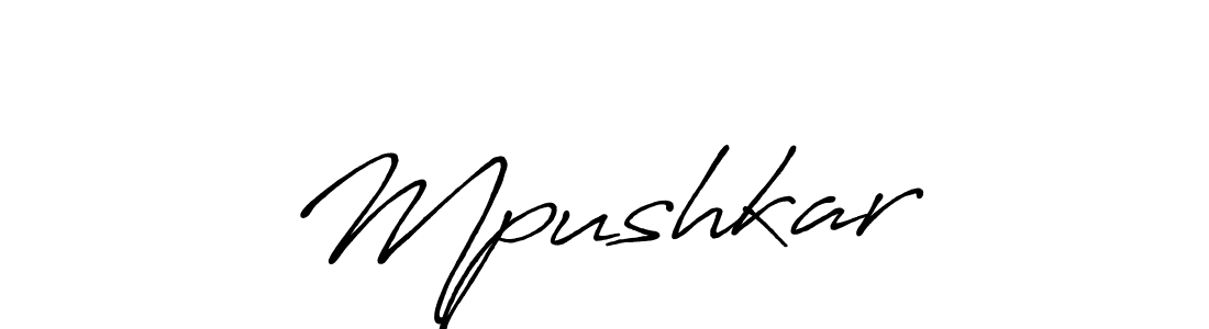 if you are searching for the best signature style for your name Mpushkar❤. so please give up your signature search. here we have designed multiple signature styles  using Antro_Vectra_Bolder. Mpushkar❤ signature style 7 images and pictures png