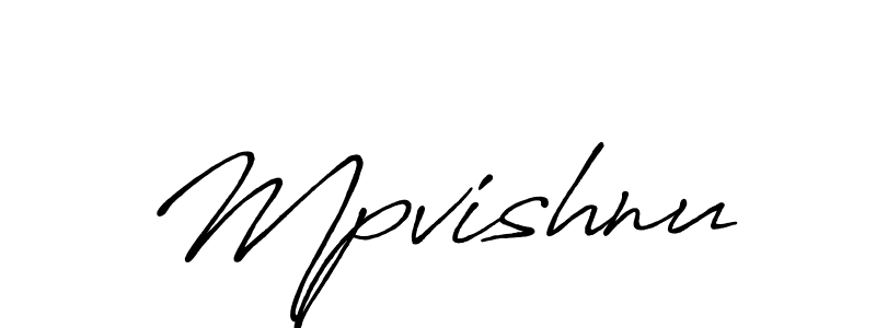 if you are searching for the best signature style for your name Mpvishnu. so please give up your signature search. here we have designed multiple signature styles  using Antro_Vectra_Bolder. Mpvishnu signature style 7 images and pictures png