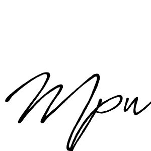 How to make Mpw signature? Antro_Vectra_Bolder is a professional autograph style. Create handwritten signature for Mpw name. Mpw signature style 7 images and pictures png