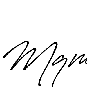 How to make Mqm name signature. Use Antro_Vectra_Bolder style for creating short signs online. This is the latest handwritten sign. Mqm signature style 7 images and pictures png