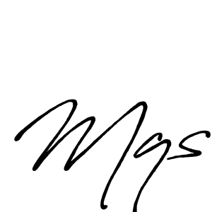 Make a beautiful signature design for name Mqs. Use this online signature maker to create a handwritten signature for free. Mqs signature style 7 images and pictures png