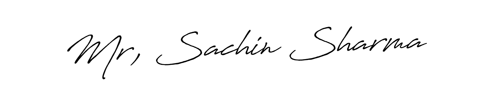 How to Draw Mr, Sachin Sharma signature style? Antro_Vectra_Bolder is a latest design signature styles for name Mr, Sachin Sharma. Mr, Sachin Sharma signature style 7 images and pictures png