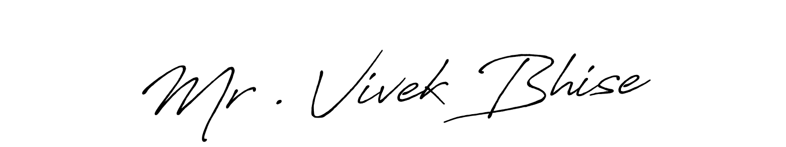 Make a beautiful signature design for name Mr . Vivek Bhise. Use this online signature maker to create a handwritten signature for free. Mr . Vivek Bhise signature style 7 images and pictures png