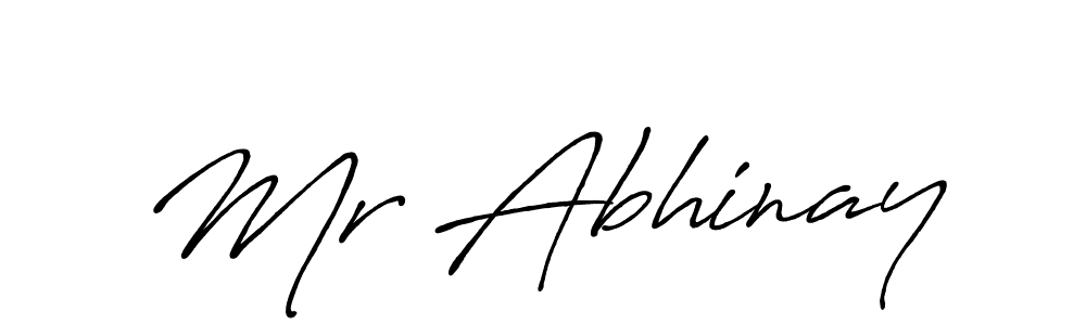 How to make Mr Abhinay signature? Antro_Vectra_Bolder is a professional autograph style. Create handwritten signature for Mr Abhinay name. Mr Abhinay signature style 7 images and pictures png
