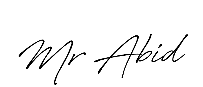 Make a short Mr Abid signature style. Manage your documents anywhere anytime using Antro_Vectra_Bolder. Create and add eSignatures, submit forms, share and send files easily. Mr Abid signature style 7 images and pictures png