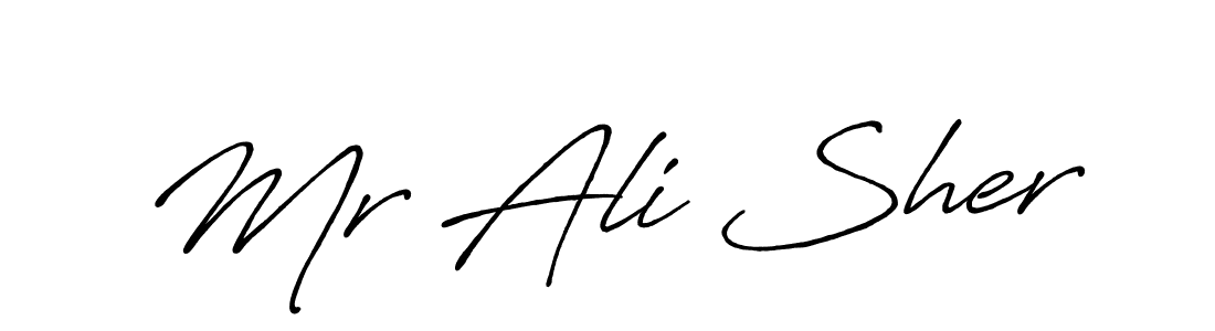 Make a beautiful signature design for name Mr Ali Sher. Use this online signature maker to create a handwritten signature for free. Mr Ali Sher signature style 7 images and pictures png