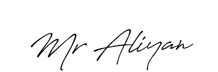 Make a short Mr Aliyan signature style. Manage your documents anywhere anytime using Antro_Vectra_Bolder. Create and add eSignatures, submit forms, share and send files easily. Mr Aliyan signature style 7 images and pictures png