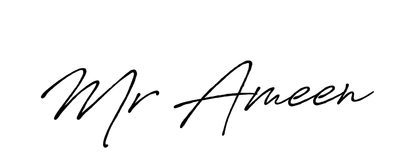 Also You can easily find your signature by using the search form. We will create Mr Ameen name handwritten signature images for you free of cost using Antro_Vectra_Bolder sign style. Mr Ameen signature style 7 images and pictures png