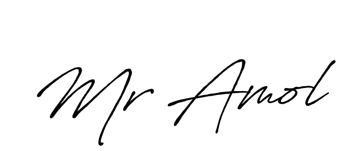 Create a beautiful signature design for name Mr Amol. With this signature (Antro_Vectra_Bolder) fonts, you can make a handwritten signature for free. Mr Amol signature style 7 images and pictures png