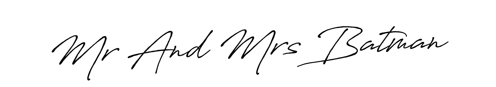 It looks lik you need a new signature style for name Mr And Mrs Batman. Design unique handwritten (Antro_Vectra_Bolder) signature with our free signature maker in just a few clicks. Mr And Mrs Batman signature style 7 images and pictures png