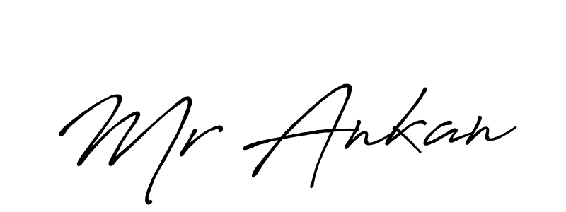 How to make Mr Ankan signature? Antro_Vectra_Bolder is a professional autograph style. Create handwritten signature for Mr Ankan name. Mr Ankan signature style 7 images and pictures png